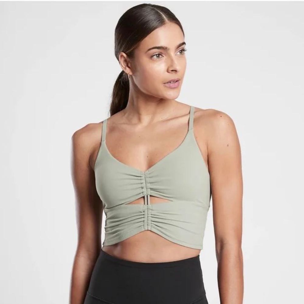 Athleta Cinch Longline Bra